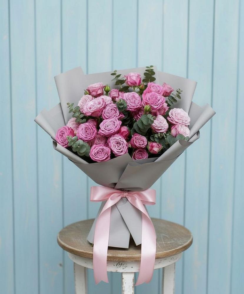 Букет цветов из: Розы в Краасномайский