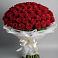 Букет 101 Красная роза Блэк Мэджик в Краасномайский