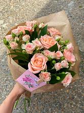 Букет цветов из:  Розы #REPLACE_PRED# Краасномайский