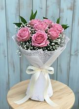 Букет цветов из:  Розы в Краасномайский