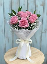 Букет цветов из:  Розы в Краасномайский
