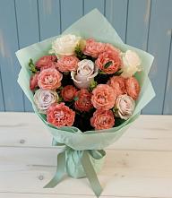 Букет цветов из:  Розы в Краасномайский