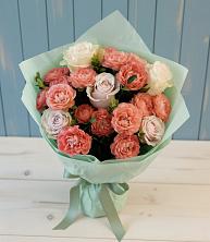 Букет цветов из:  Розы в Краасномайский