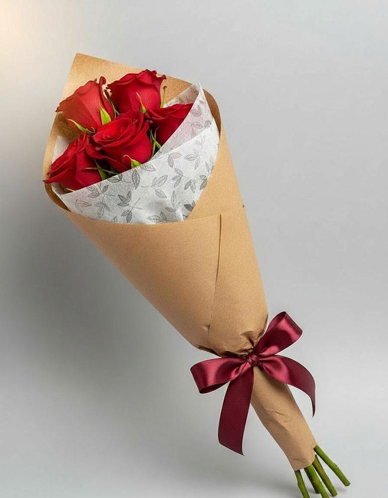 Букет цветов из: Розы в Краасномайский