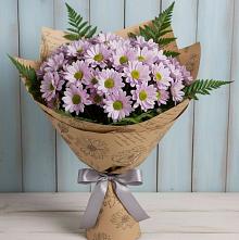 Букет цветов из:  Хризантемы в Краасномайский