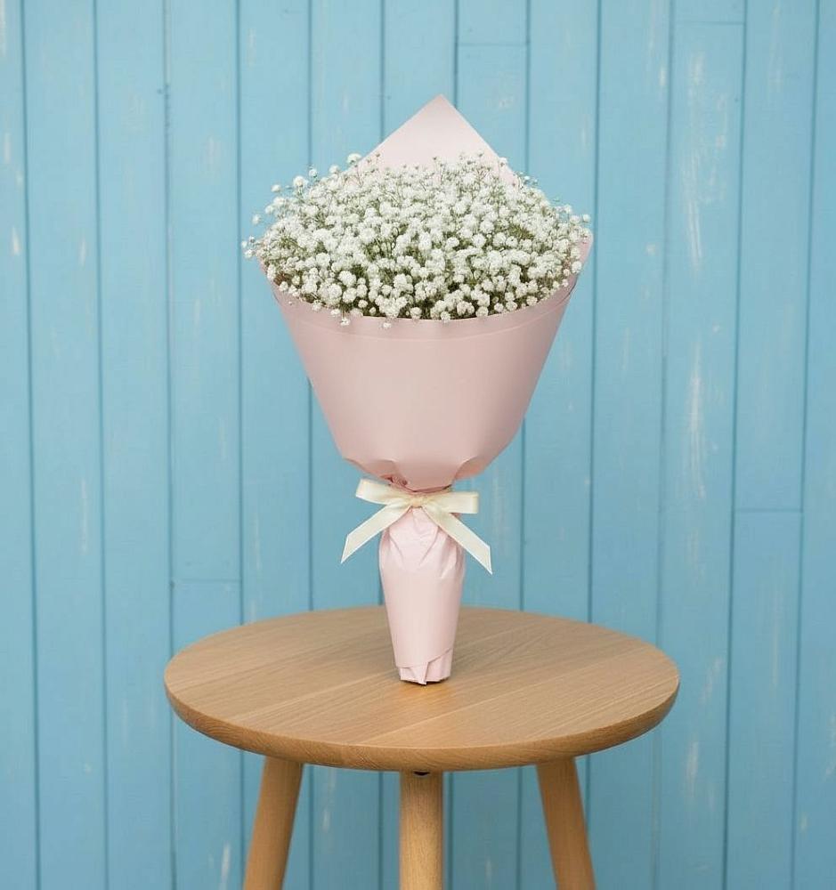 Букет цветов из: Гипсофила в Краасномайский