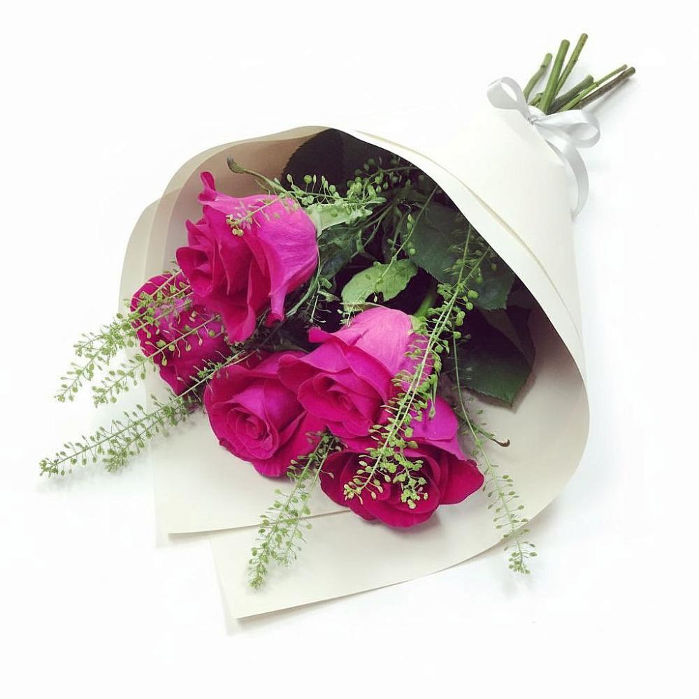 Букет цветов из: Розы в Краасномайский