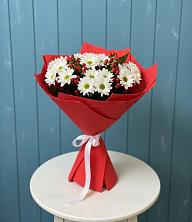 Букет цветов из:  Хризантемы в Краасномайский