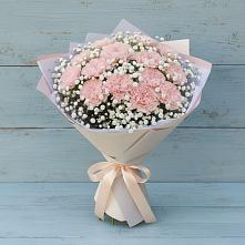 Букет цветов из:  Гвоздики в Краасномайский
