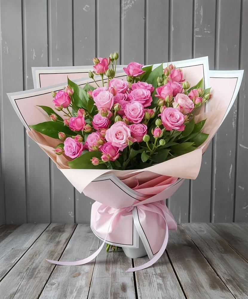 Букет Розовый кустик в Краасномайский