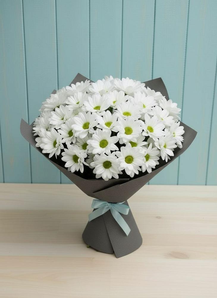 Букет цветов из: Хризантемы в Краасномайский