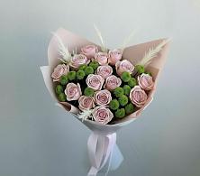 Букет цветов из:  Розы и Хризантемы в Краасномайский
