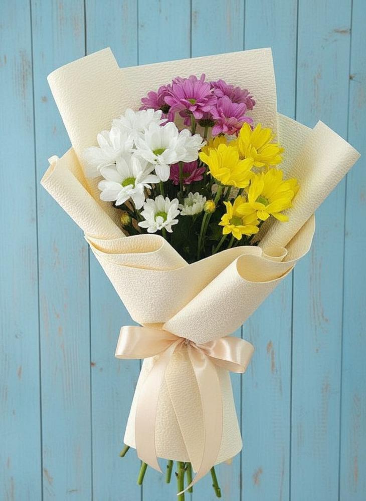 Букет цветов из: Хризантемы в Краасномайский
