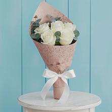 Букет цветов из:  Розы в Краасномайский