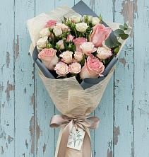 Букет цветов из:  Розы в Краасномайский