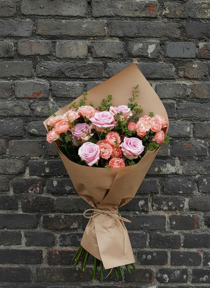 Букет цветов из: Розы в Краасномайский