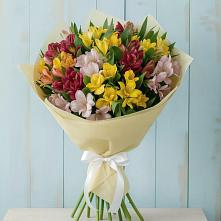 Букет цветов из:  Альстромерии #REPLACE_PRED# Краасномайский