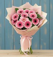 Букет цветов из:  Герберы в Краасномайский