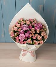 Букет цветов из:  Розы #REPLACE_PRED# Краасномайский